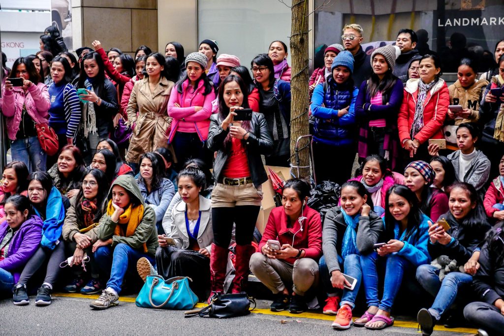 Filipińskie i indonezyjskie imigrantki w Hongkongu